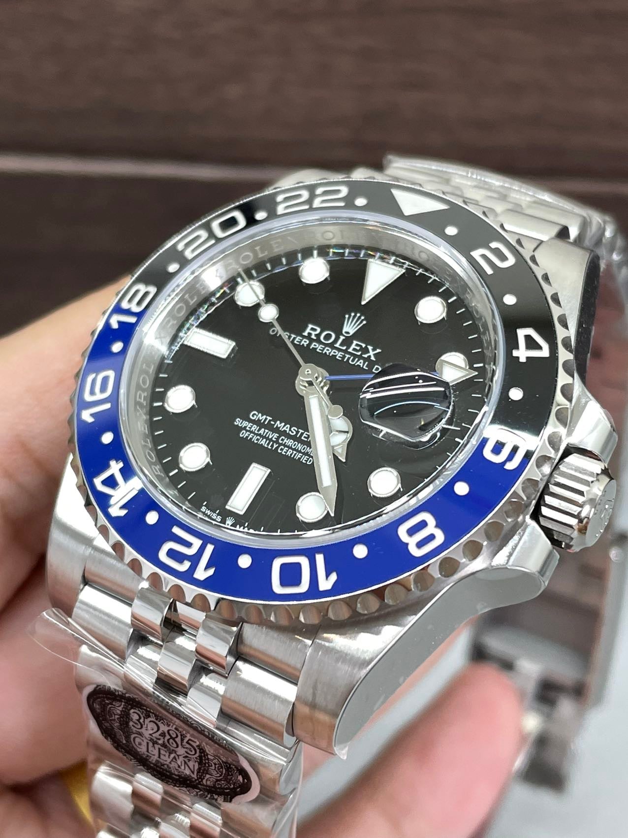 Rolex GMT Master II M126710BLNR-0002 1:1 Meilleure édition Clean Factory V3 Cadran noir