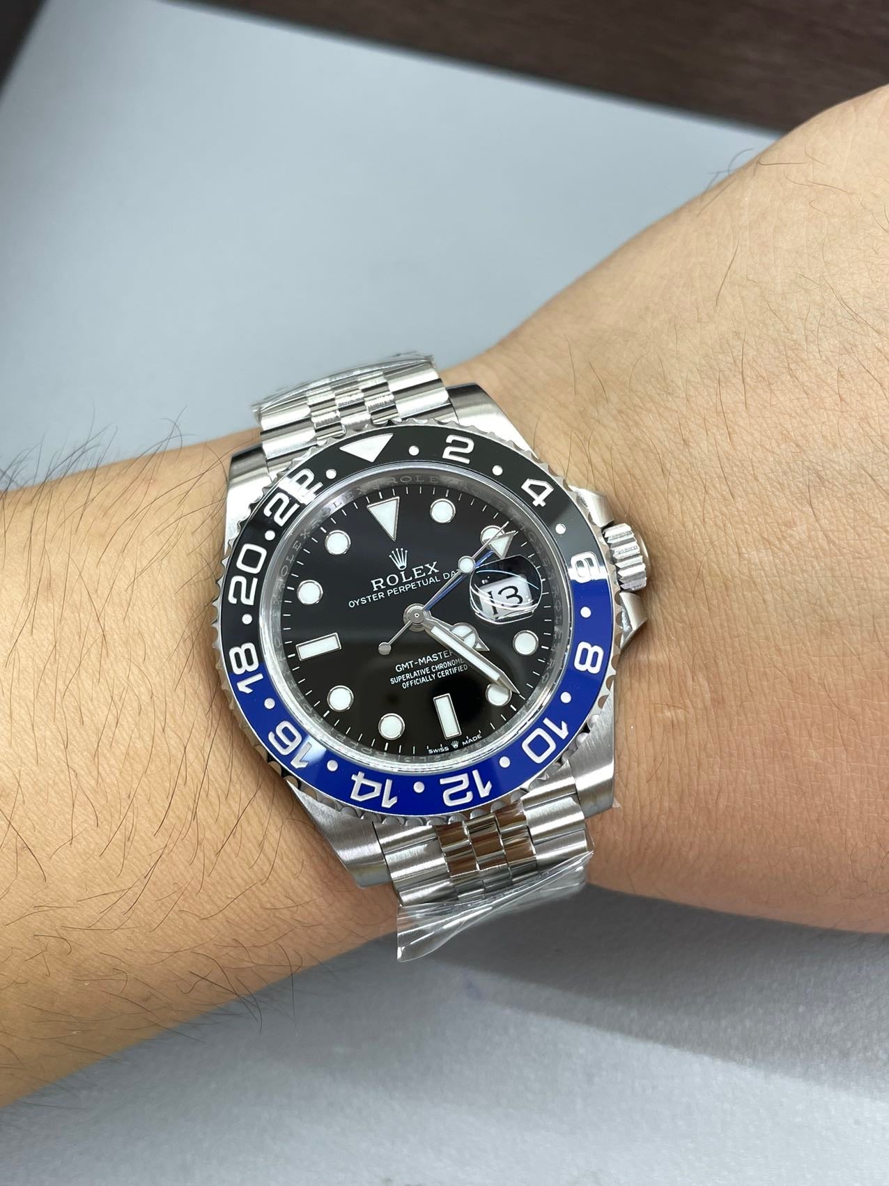 Rolex GMT Master II M126710BLNR-0002 1:1 Best Edition Clean Factory V3 Schwarzes Zifferblatt