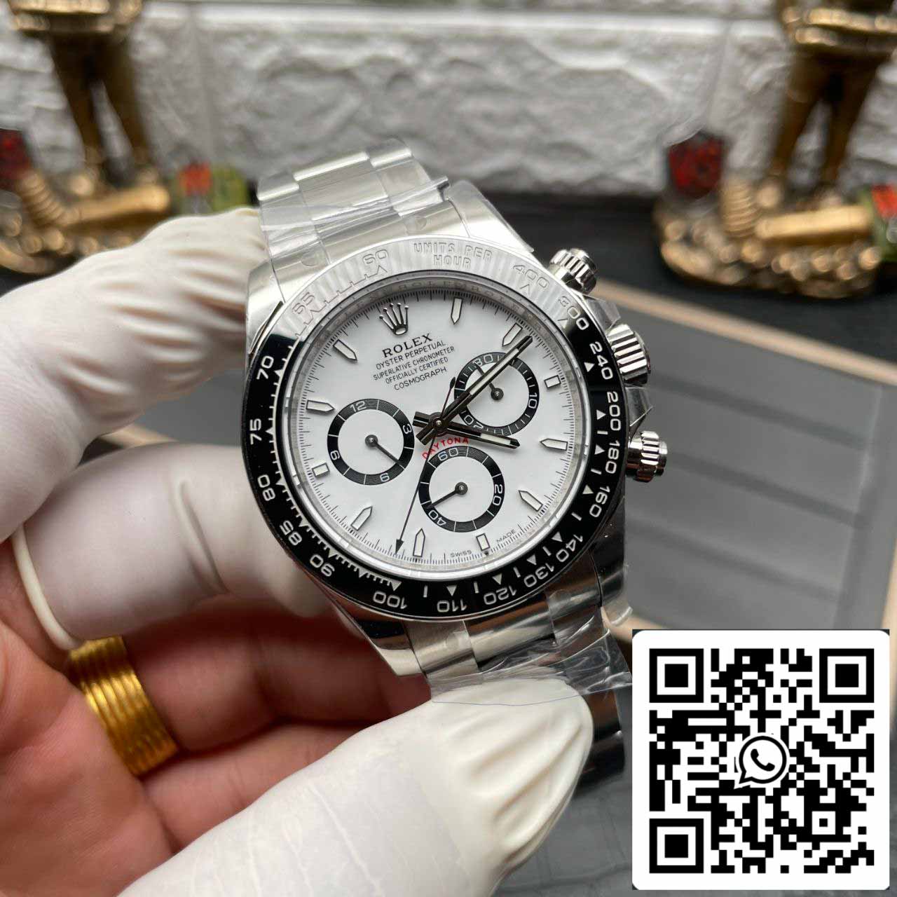 Rolex Cosmograph Daytona m126500ln-0001 1:1 Meilleure édition Mouvement EWE Factory 4131