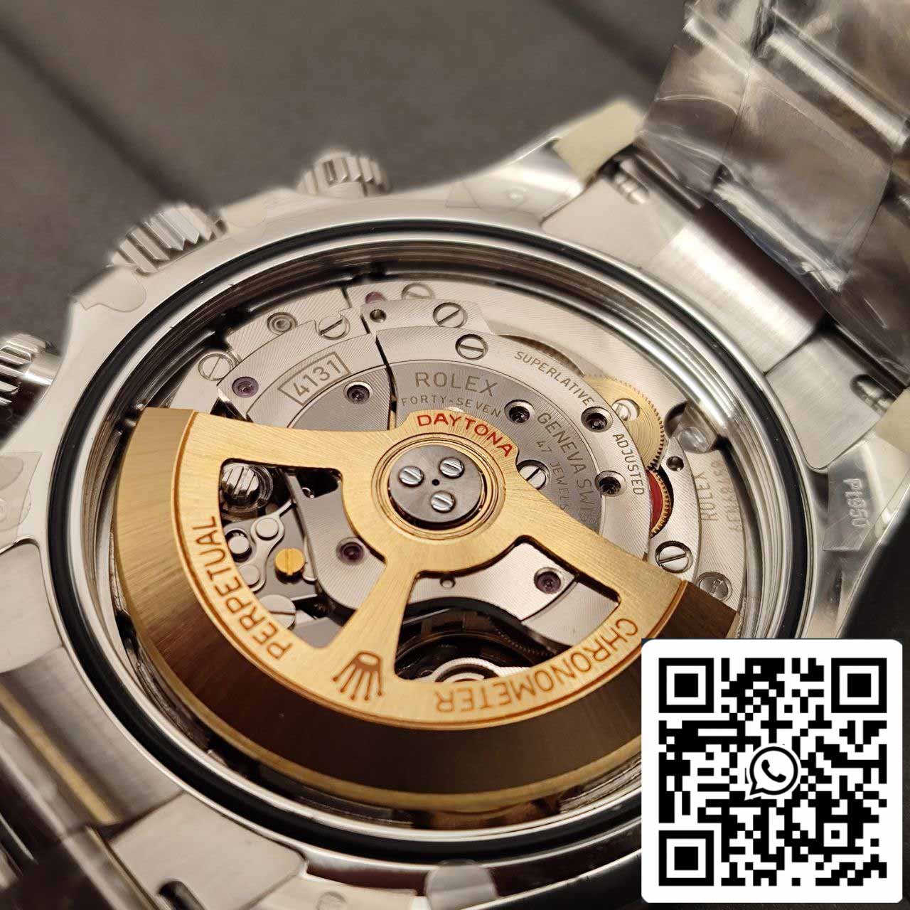 Rolex Cosmograph Daytona m126500ln-0001 1:1 Meilleure édition Mouvement EWE Factory 4131