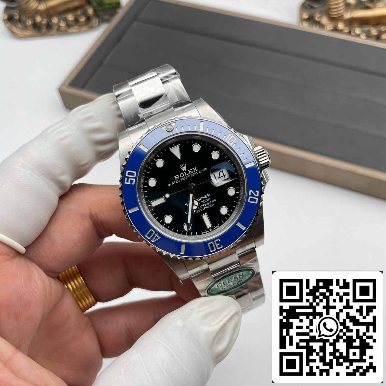 Rolex Submariner M126619lb-0003 41MM 1:1 Meilleure édition Clean Factory Lunette bleue