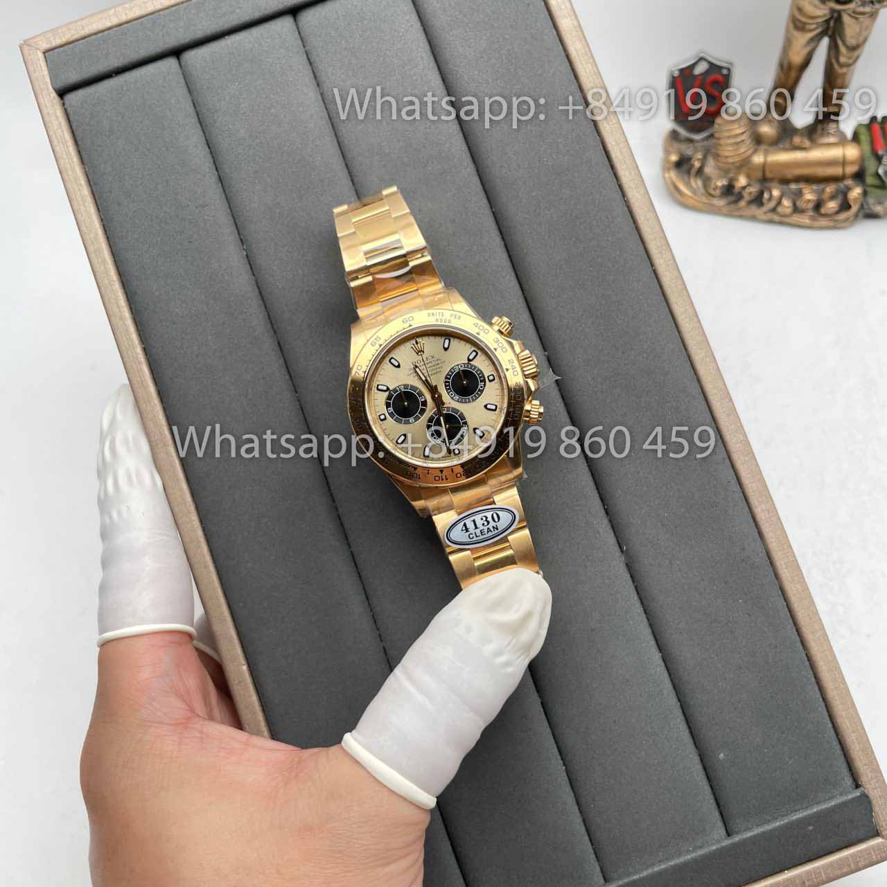 Rolex Cosmograph Daytona M116505-0009 1:1 Beste Edition Clean Factory Gelbgold