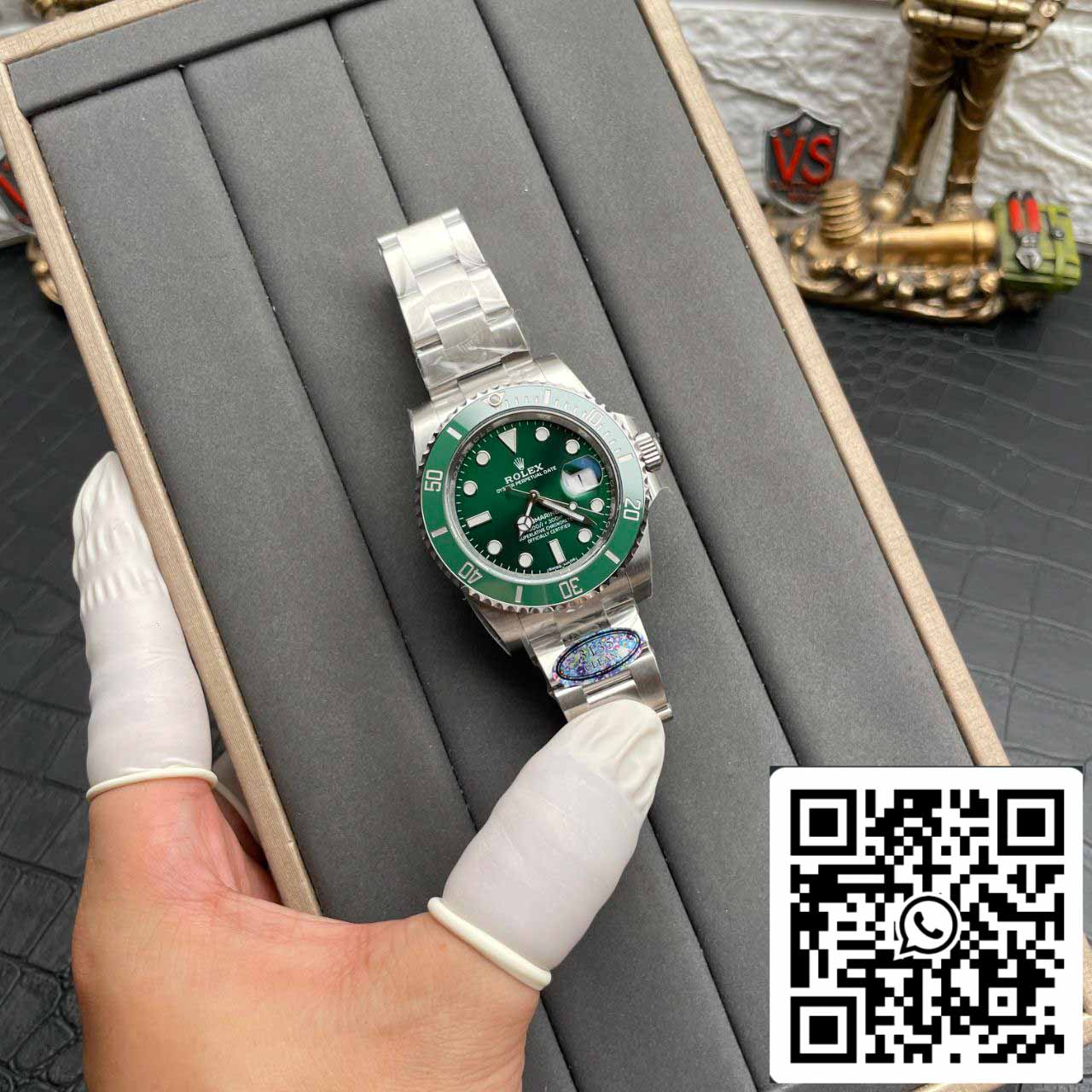 Rolex Submariner 116610LV-97200 40 mm Mouvement 3135 Clean Factory V4 Cadran vert