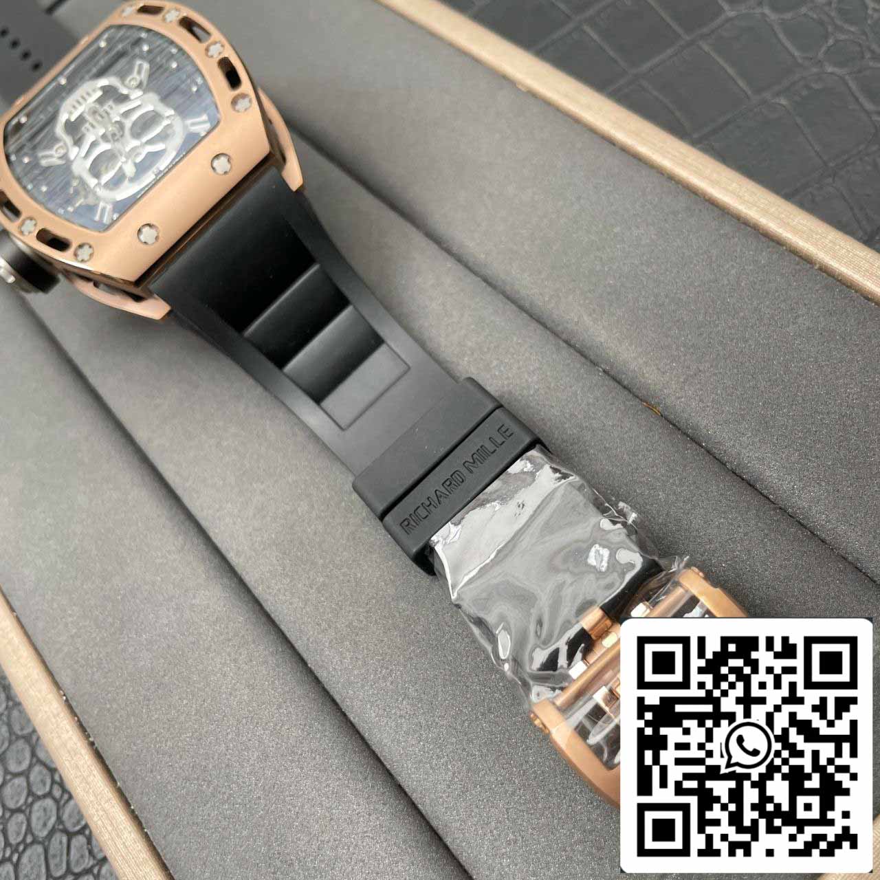 Richard Mille RM052 Tourbillon 1:1 베스트 에디션 EUR Factory 티타늄 케이스