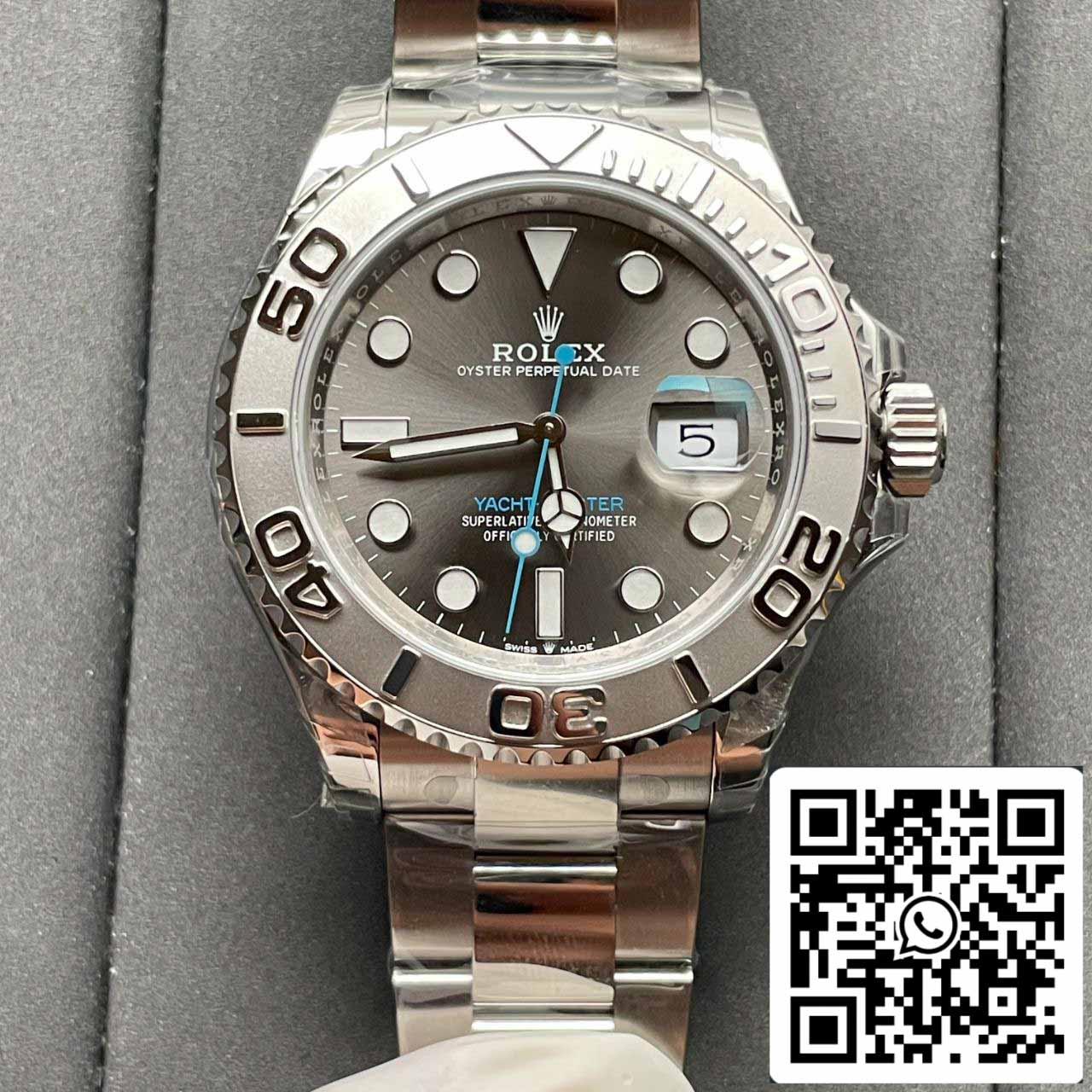 Rolex Yacht Master M126622-0001 40MM 1:1 Meilleure édition VS Bracelet en acier d'usine