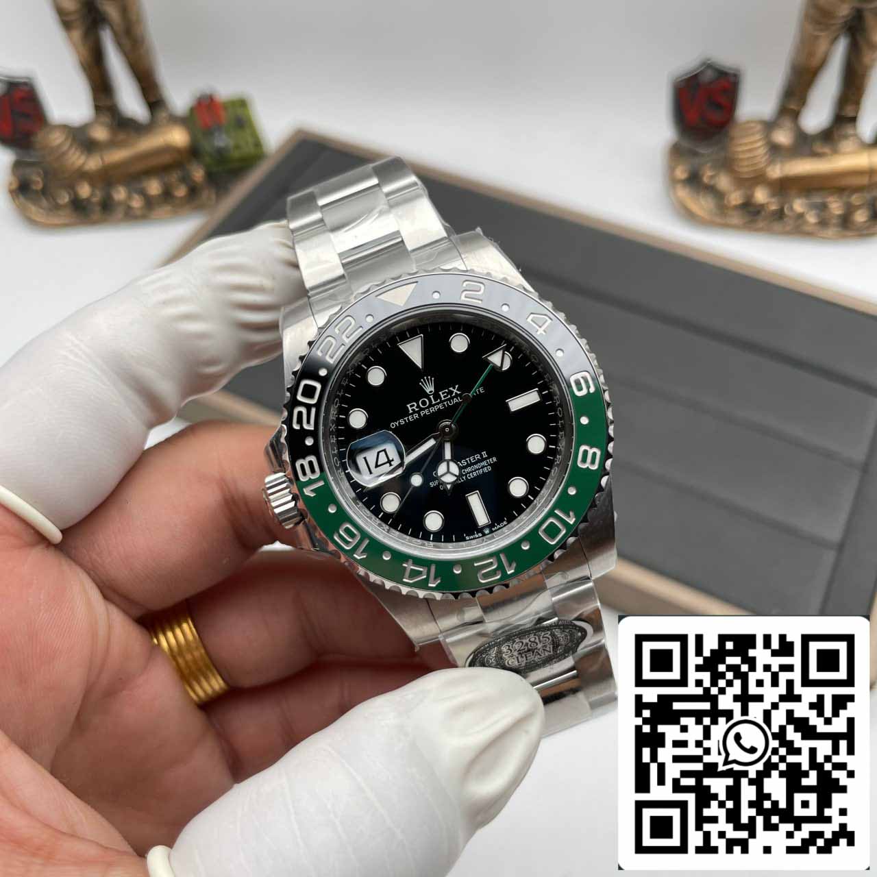 Rolex GMT Master II M126720VTNR-0001 Oyster Strap Clean Factory V3 Keramiklünette