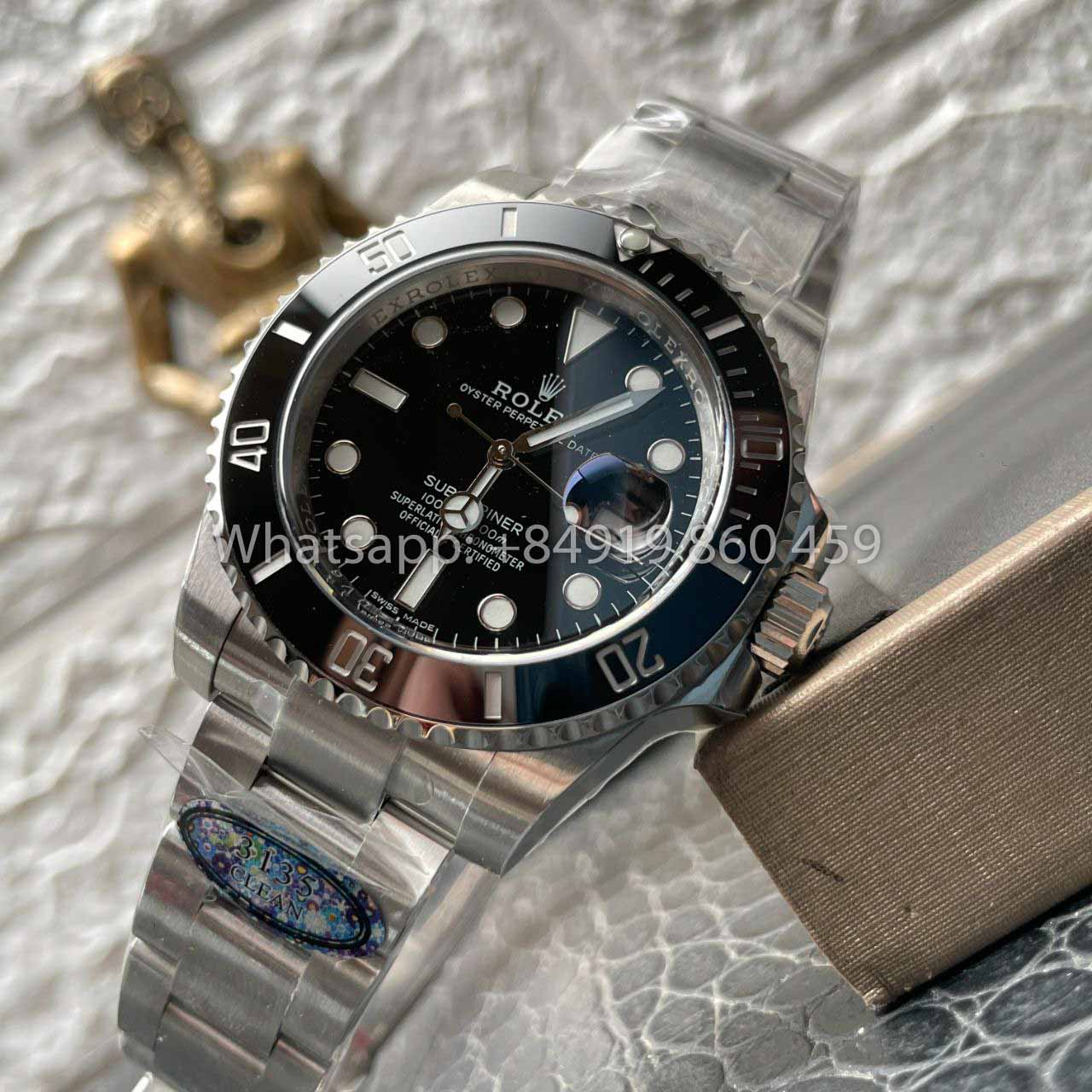 Rolex Submariner 116610LN-97200 40 mm Mouvement 3135 Clean Factory V4 Lunette noire