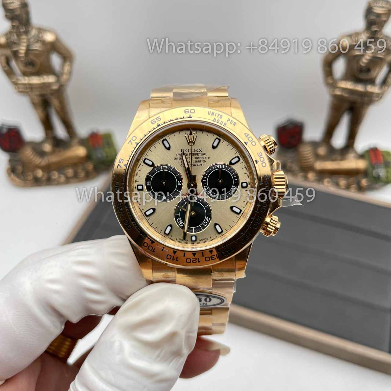 Rolex Cosmograph Daytona M116505-0009 1:1 Beste Edition Clean Factory Gelbgold