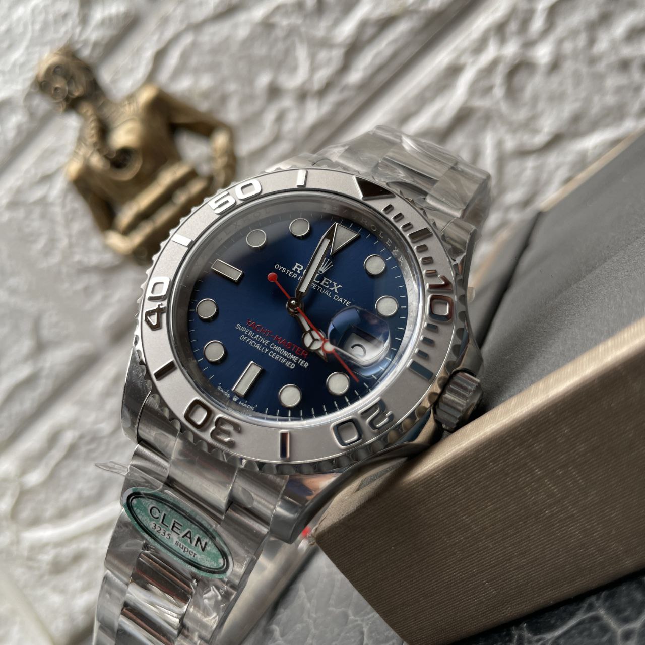 Rolex Yacht Master M126622-0002 1:1 Best Edition Clean Factory Blaues Zifferblatt