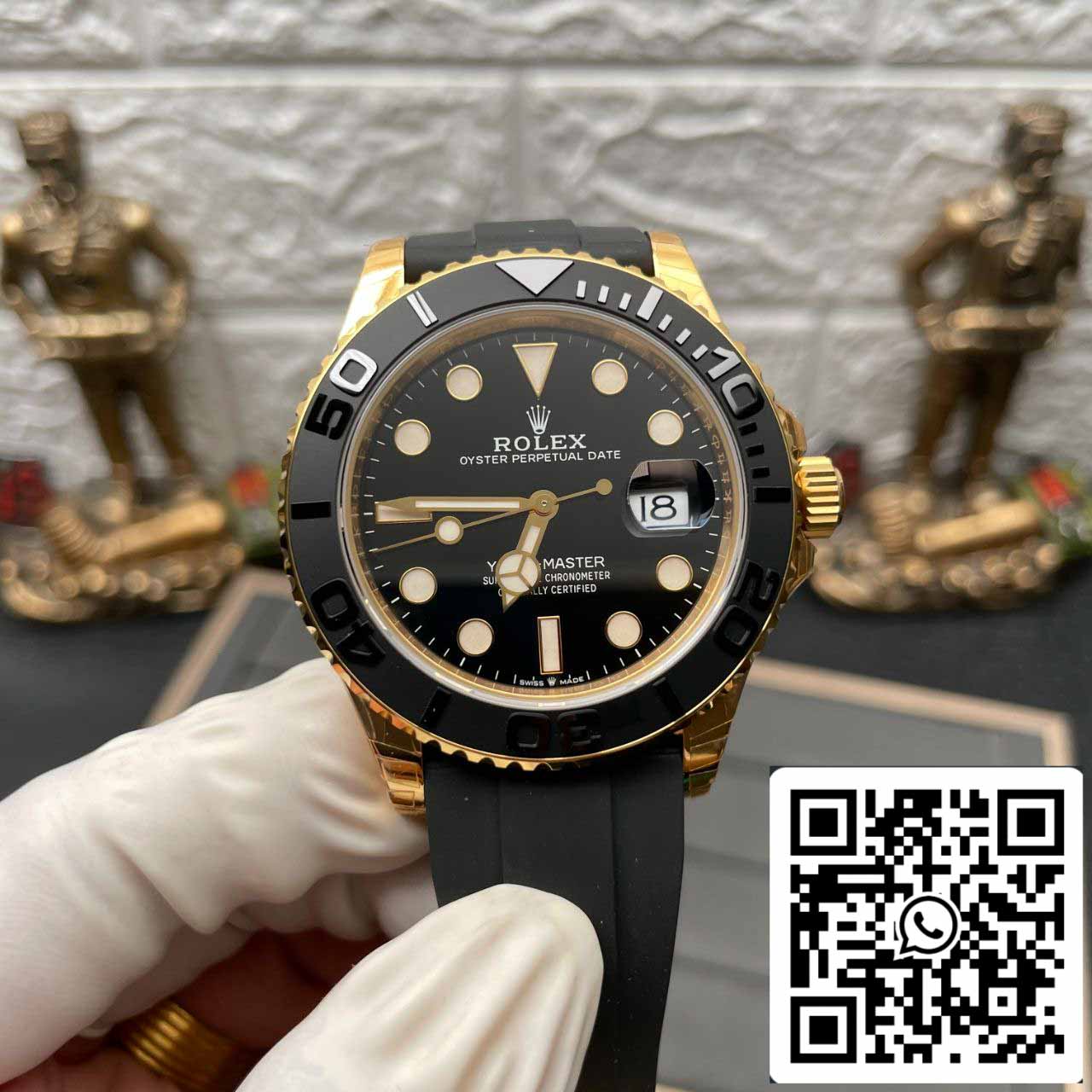 Rolex Yacht Master M226658-0001 1:1 Meilleure édition Clean Factory Or jaune