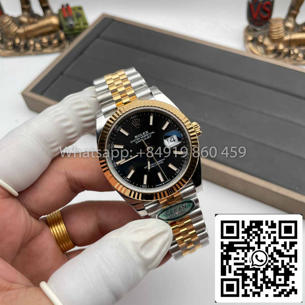 Rolex Datejust 41MM M126333-0014 1:1 Best Edition Clean Factory Gelbgold