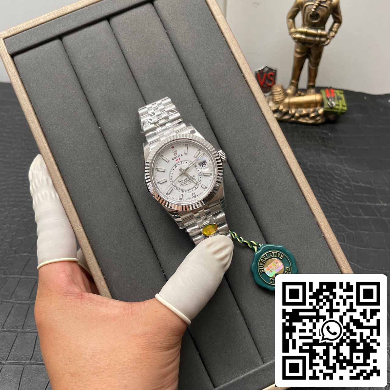 Rolex Sky Dweller M336934-0003 1:1 Meilleure édition ZF Factory Cadran blanc