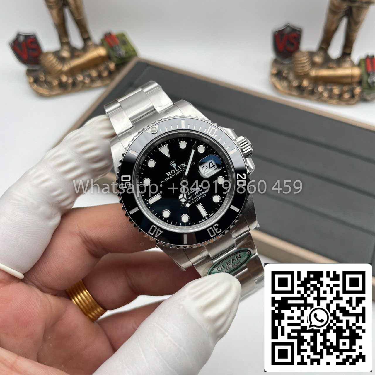 Rolex Submariner M126610LN-0001 41MM 1:1 Meilleure édition Clean Factory Lunette noire