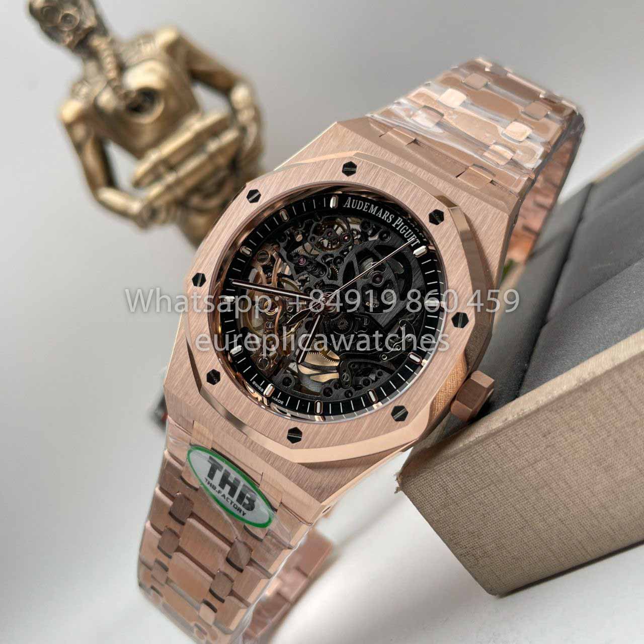 Audemars Piguet Royal Oak 15407OR.OO.1220OR.01 1:1 Top Clone THB Factory newest version 2024