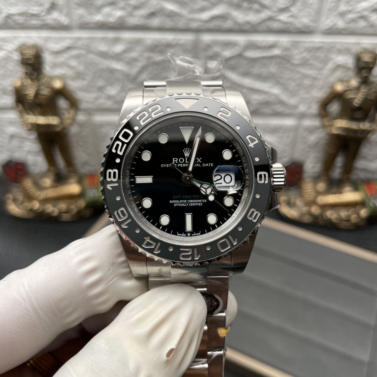 Rolex GMT Master II m126710 Bruce Wayne Batman 1:1 Best Edition Clean Factory Oyster Strap