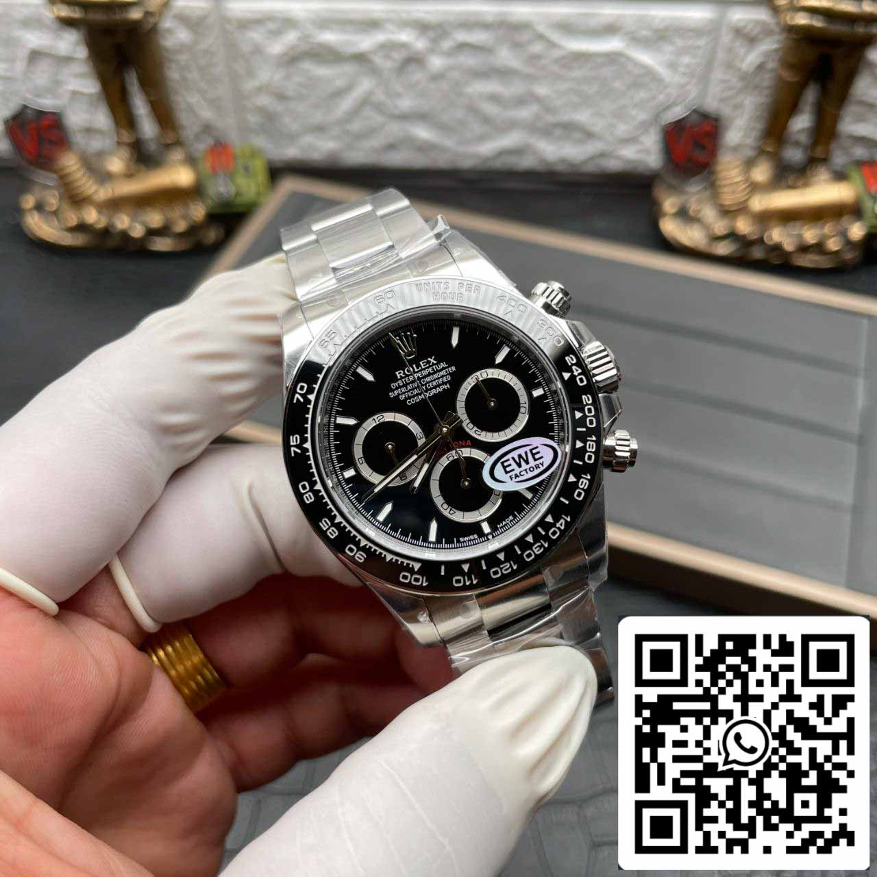 Rolex Cosmograph Daytona m126500ln-0002 1:1 Meilleure édition Mouvement EWE Factory 4131