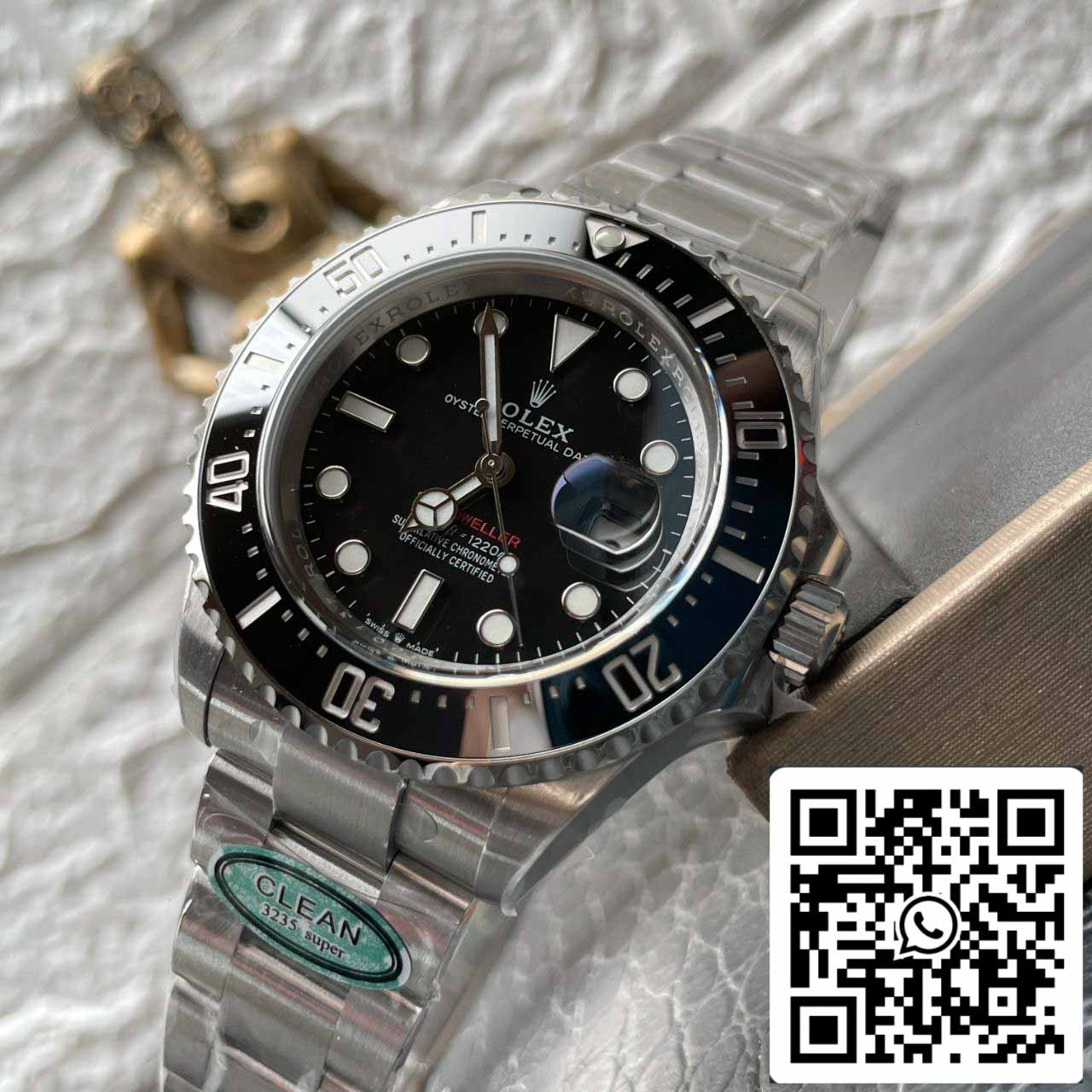 Rolex Sea Dweller M126600-0002 1:1 Best Edition Clean Factory Black Dial