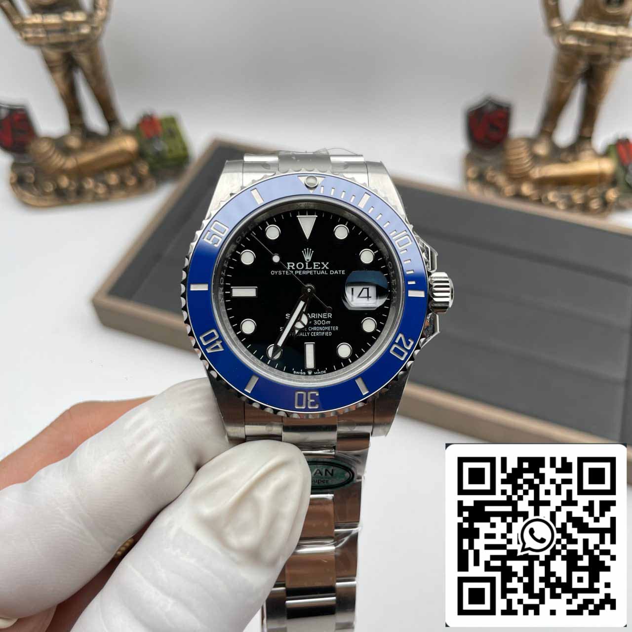 Rolex Submariner M126619lb-0003 41MM 1:1 Meilleure édition Clean Factory Lunette bleue