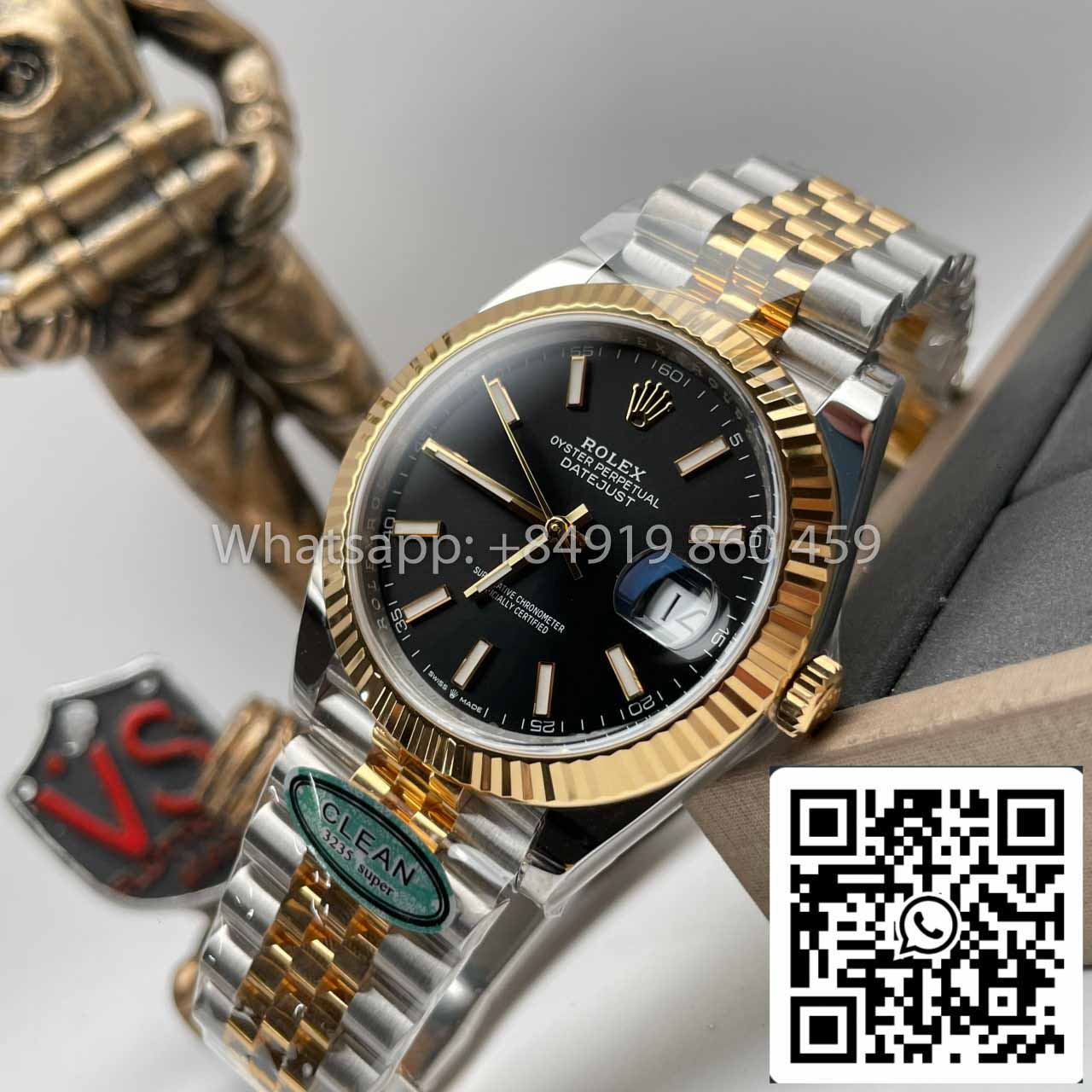 Rolex Datejust 41MM M126333-0014 1:1 Best Edition Clean Factory Yellow Gold  2024