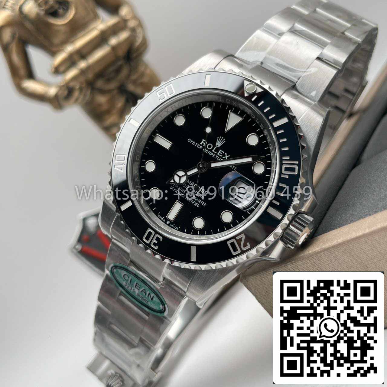 Rolex Submariner M126610LN-0001 41MM 1:1 Meilleure édition Clean Factory Lunette noire