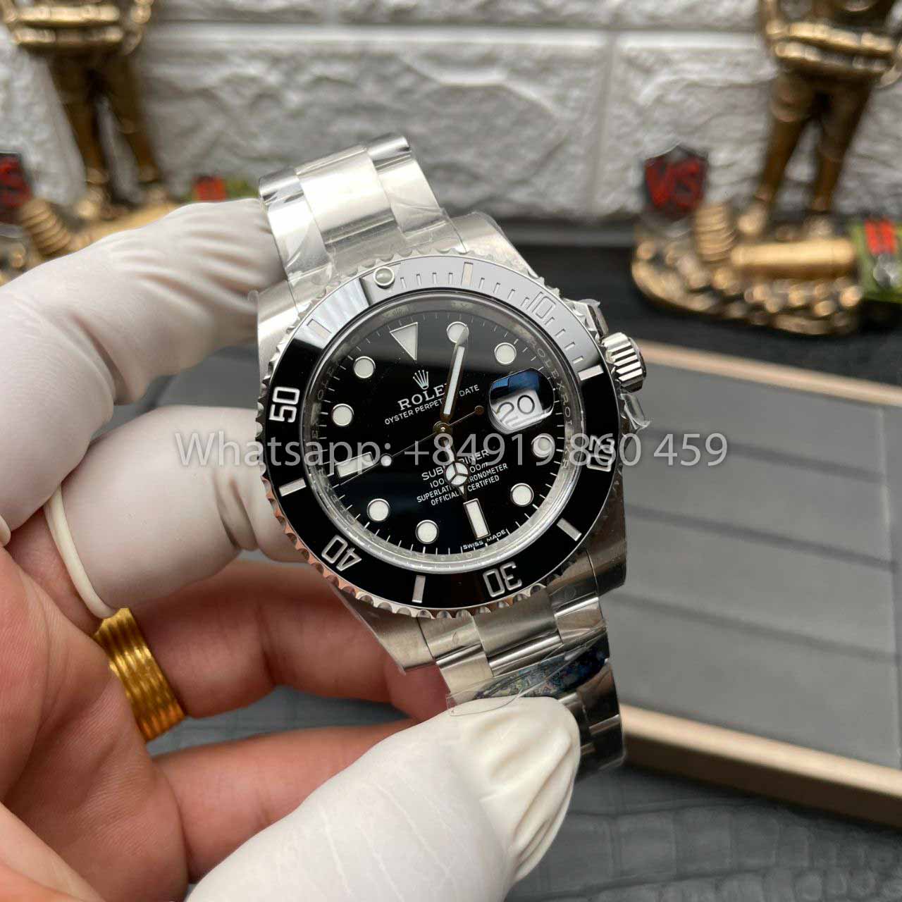 Rolex Submariner 116610LN-97200 40 mm Mouvement 3135 Clean Factory V4 Lunette noire