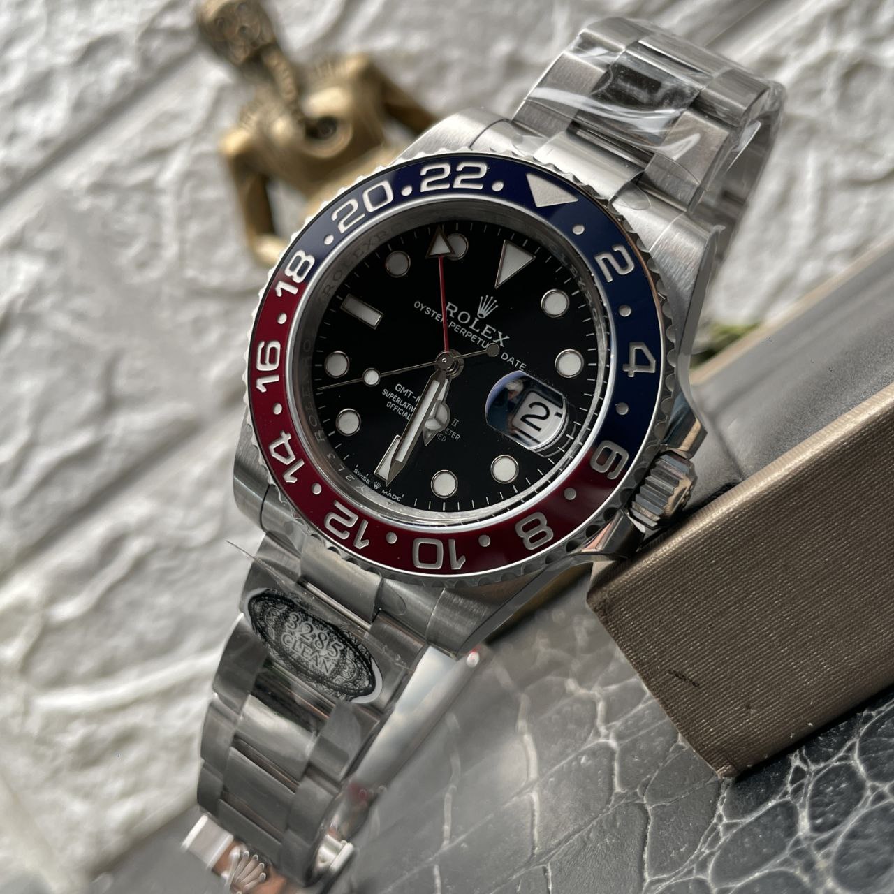 Rolex GMT Master II M126710BLRO-0001 avec bracelet Jubilee, meilleure édition de la Clean Factory V3S, Cercle Cola 2024.