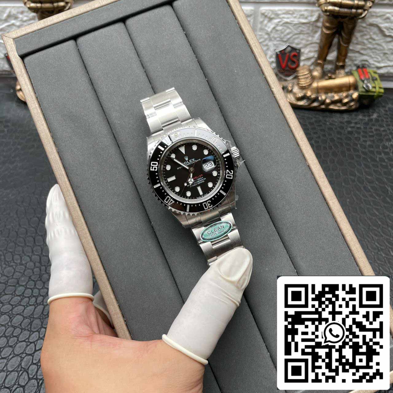 Rolex Sea Dweller M126600-0002 1:1 Best Edition Clean Factory Black Dial