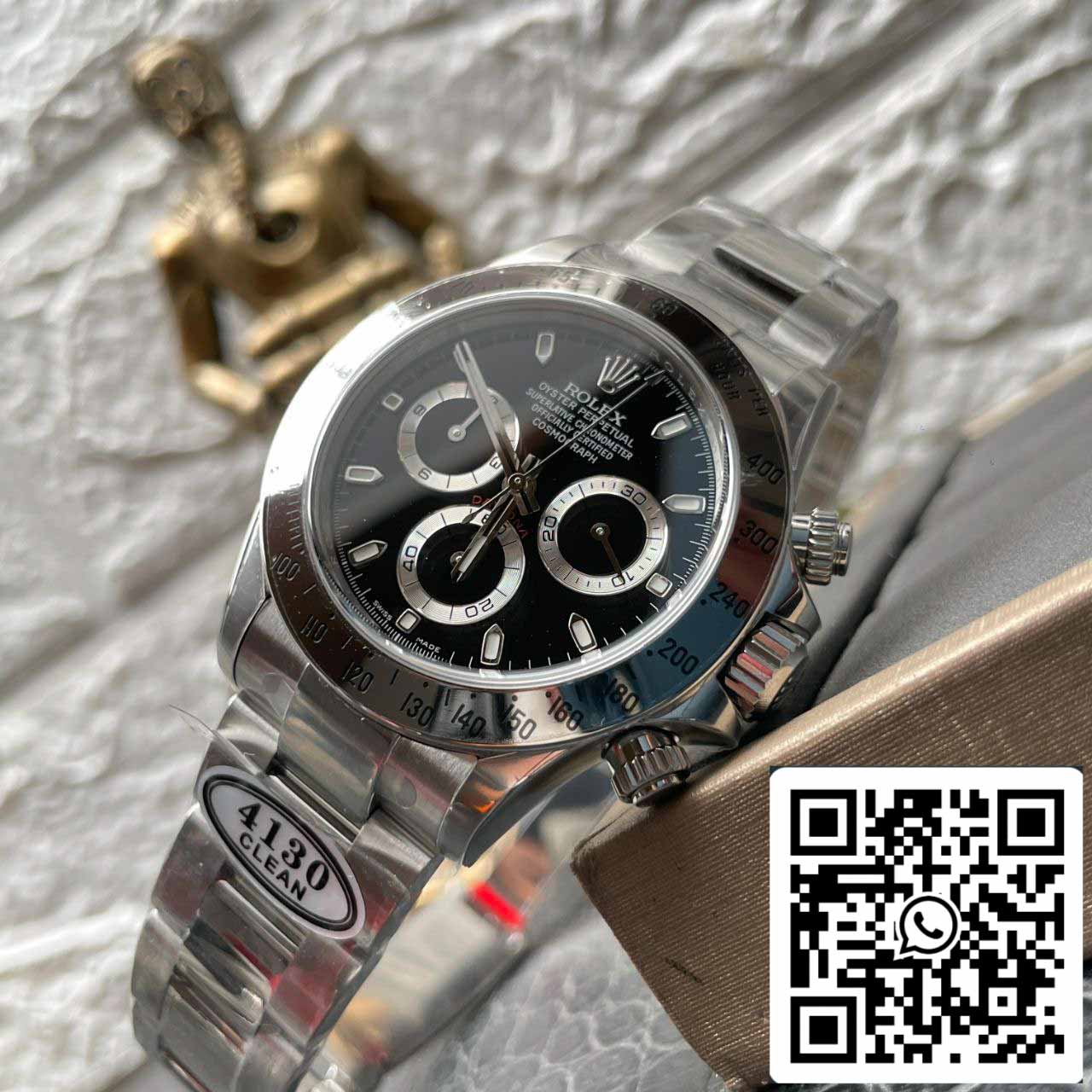 Rolex Cosmograph Daytona 116520 1:1 Best Edition Clean Factory Edelstahl