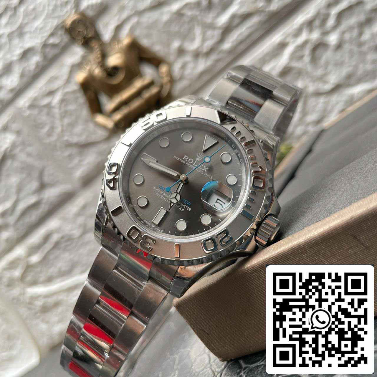 Rolex Yacht Master M126622-0001 40MM 1:1 Meilleure édition VS Bracelet en acier d'usine