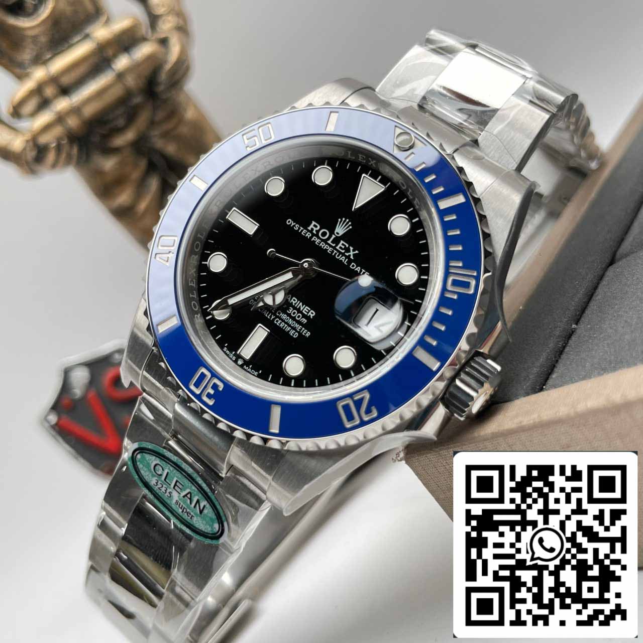 Rolex Submariner M126619lb-0003 41MM 1:1 Meilleure édition Clean Factory Lunette bleue