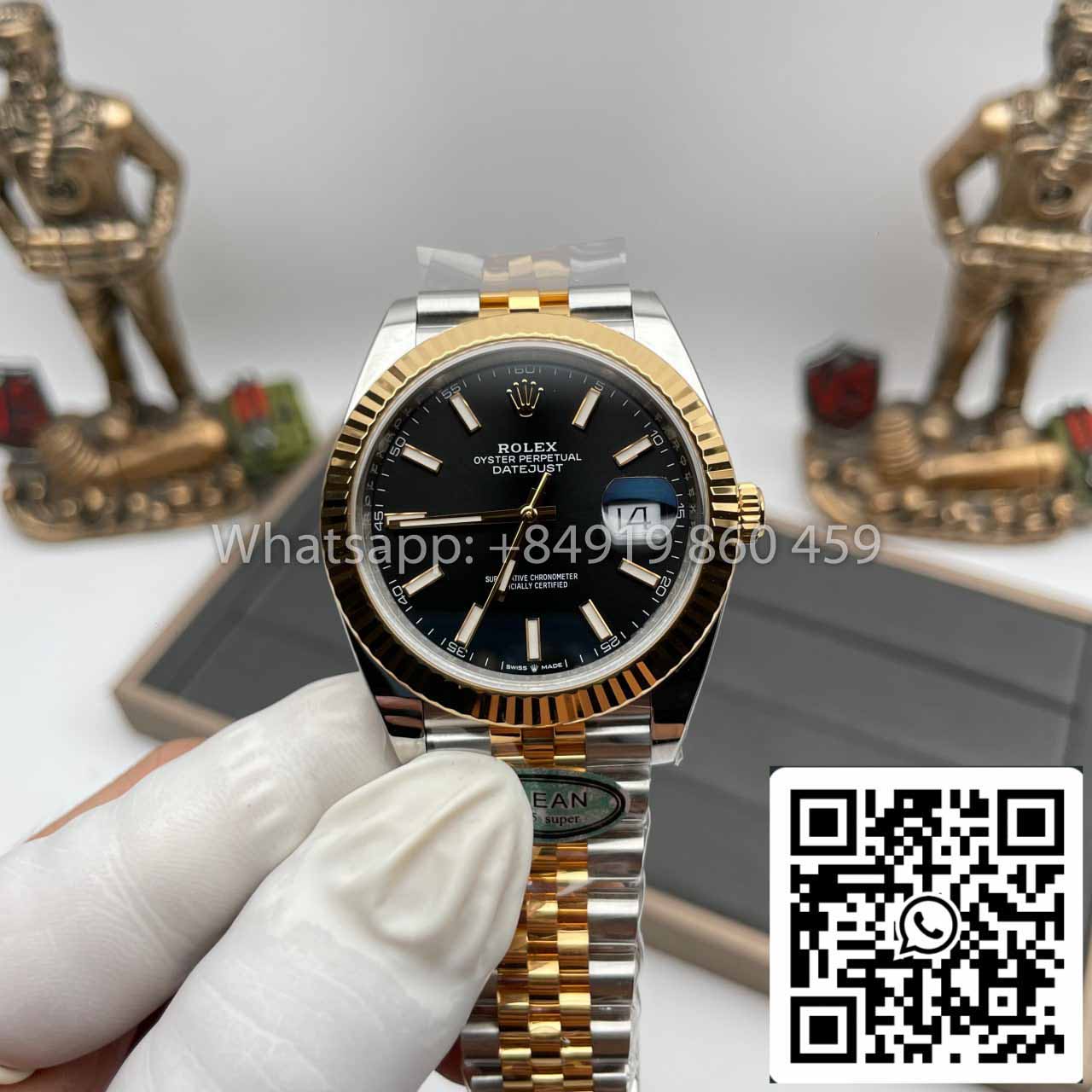 Rolex Datejust 41MM M126333-0014 1:1 Best Edition Clean Factory Gelbgold