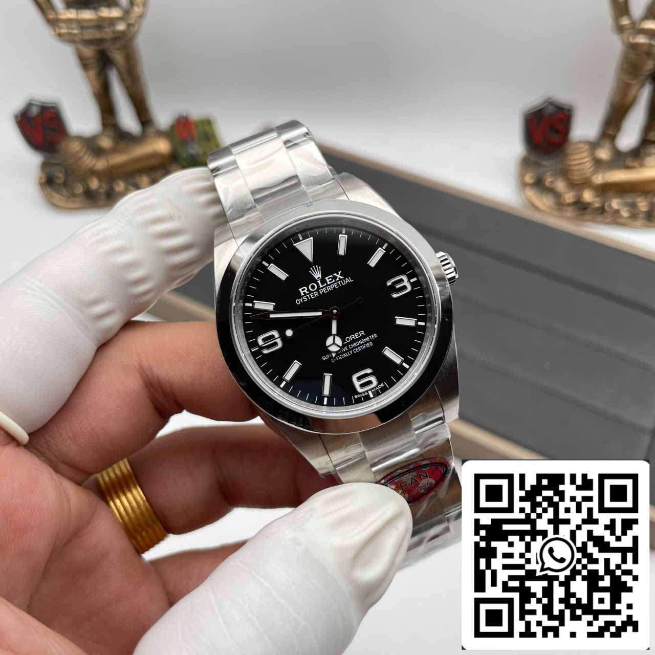 Rolex Explorer M214270 -0001 39MM 1:1 Best Edition Clean Factory Black Dial  3132 Movement