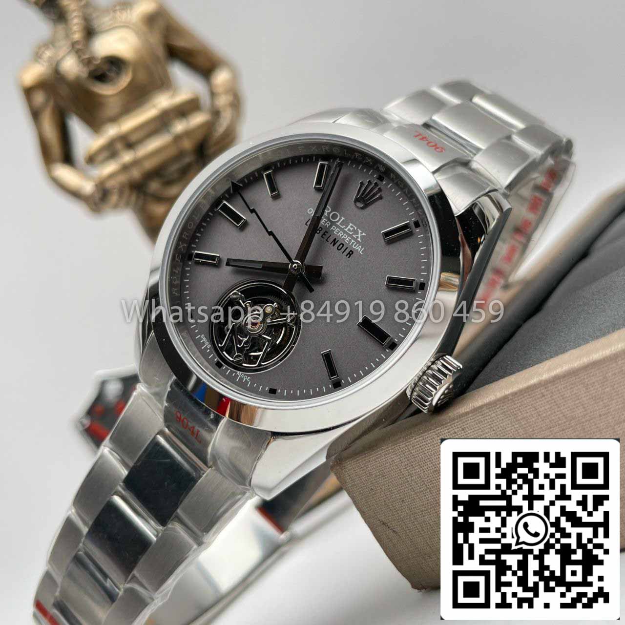 Rolex Milgauss 116400 LNT01HS-001 Tourbillon 1:1 Meilleure édition JB Factory Boîtier en acier inoxydable Suisse ETA3131