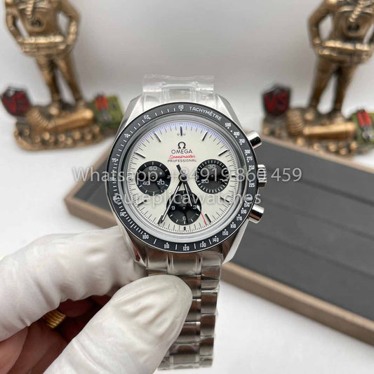 Omega Speedmaster 42MM 1:1 Best Edition OM Factory White Dial