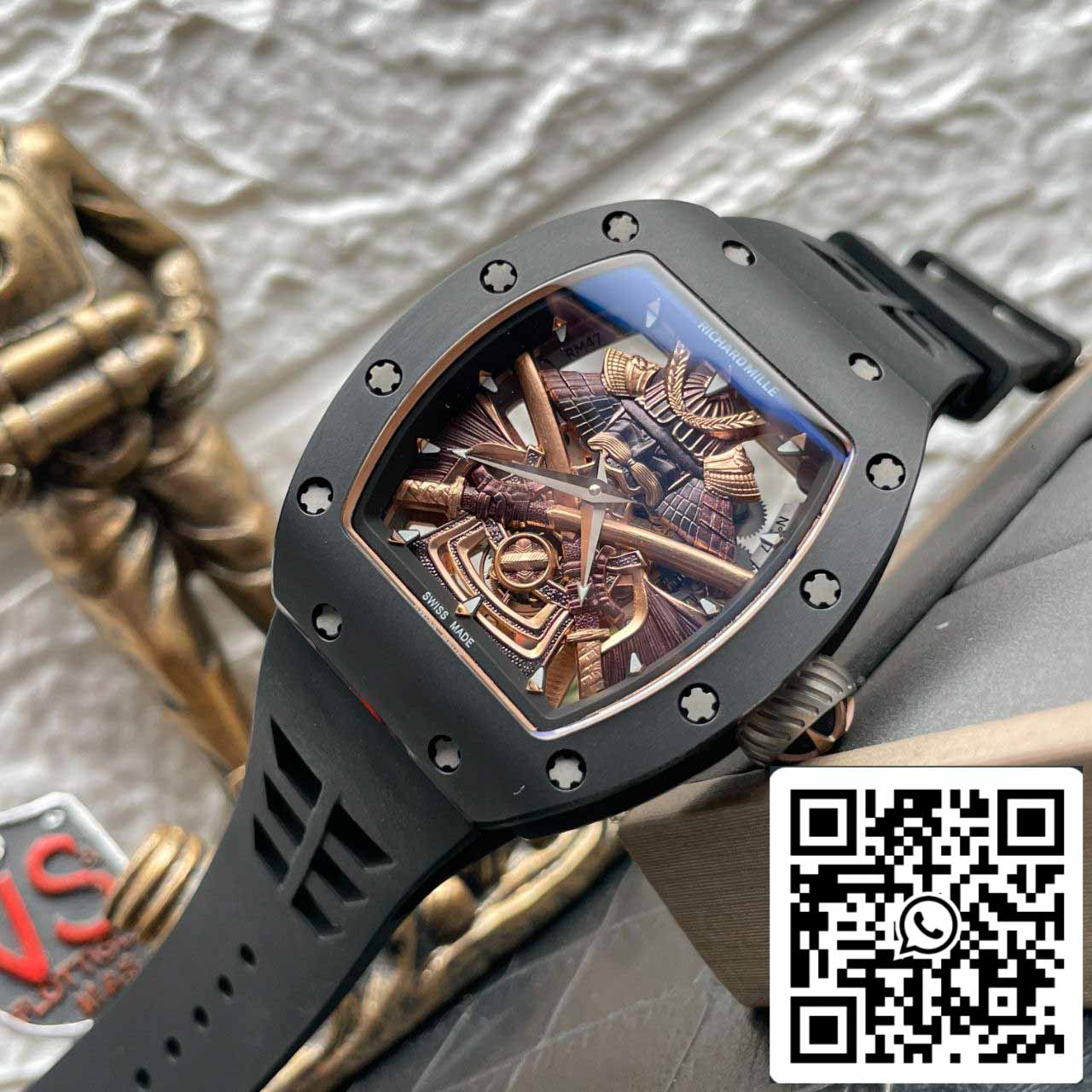 Richard Mille The Time Of The Samurai RM 47 1:1 Best Edition YS Factory Tourbillon Watch