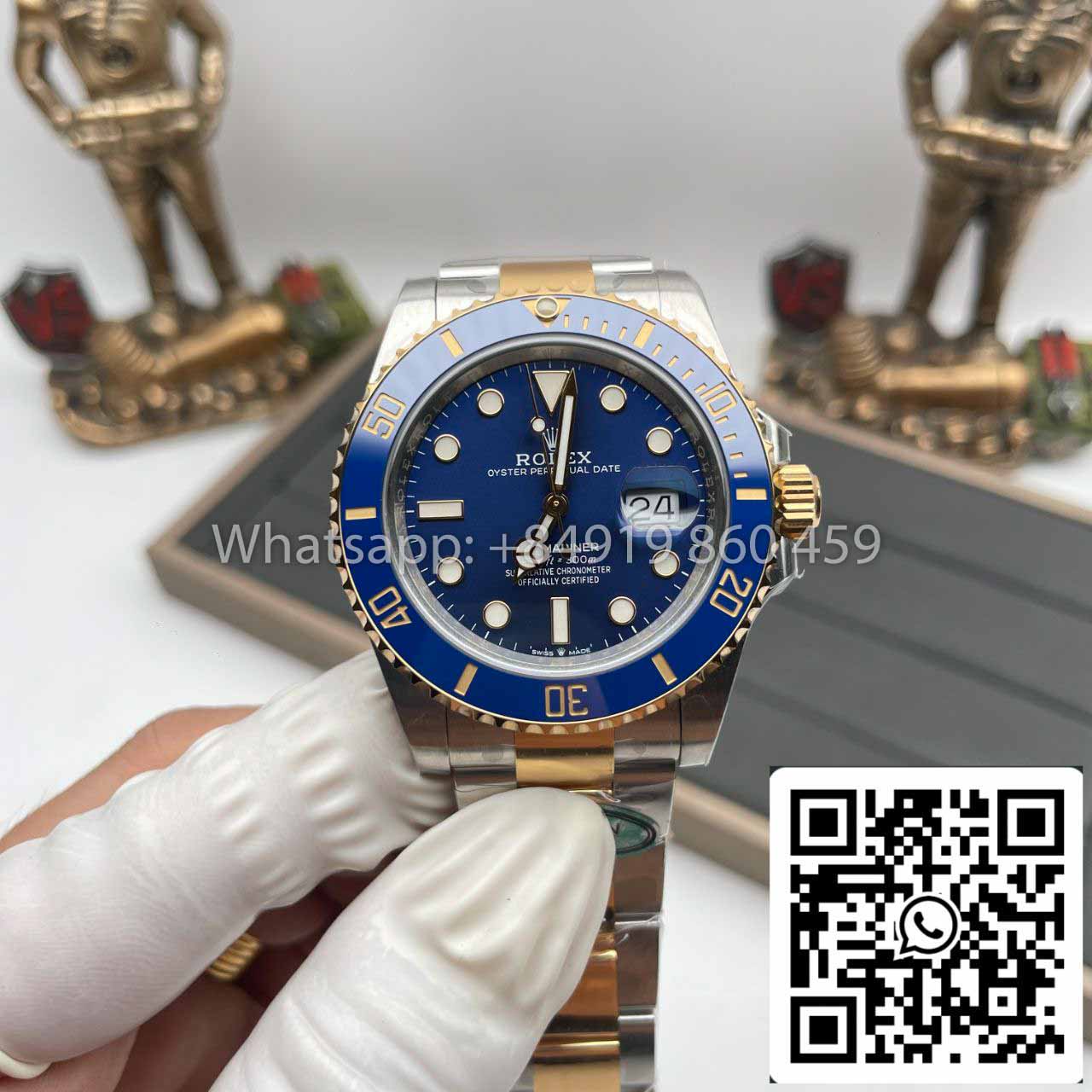 Rolex Submariner M126613LB-0002 41MM 1:1 Meilleure édition Clean Factory Cadran bleu