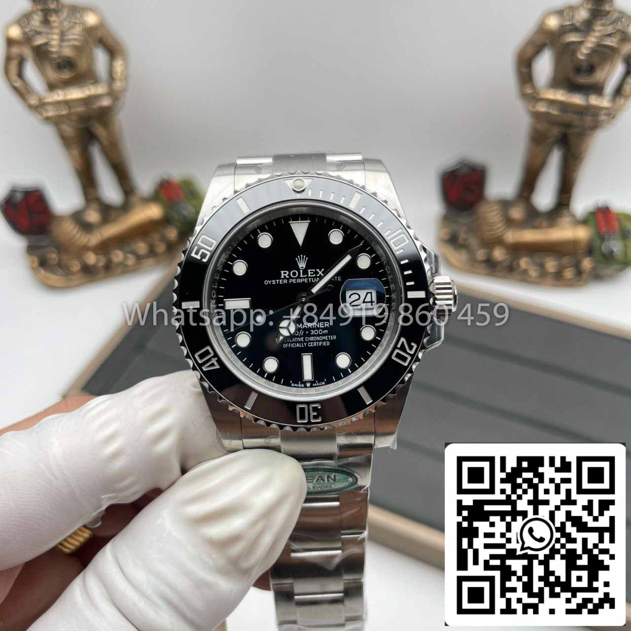 Rolex Submariner M126610LN-0001 41MM 1:1 Meilleure édition Clean Factory Lunette noire