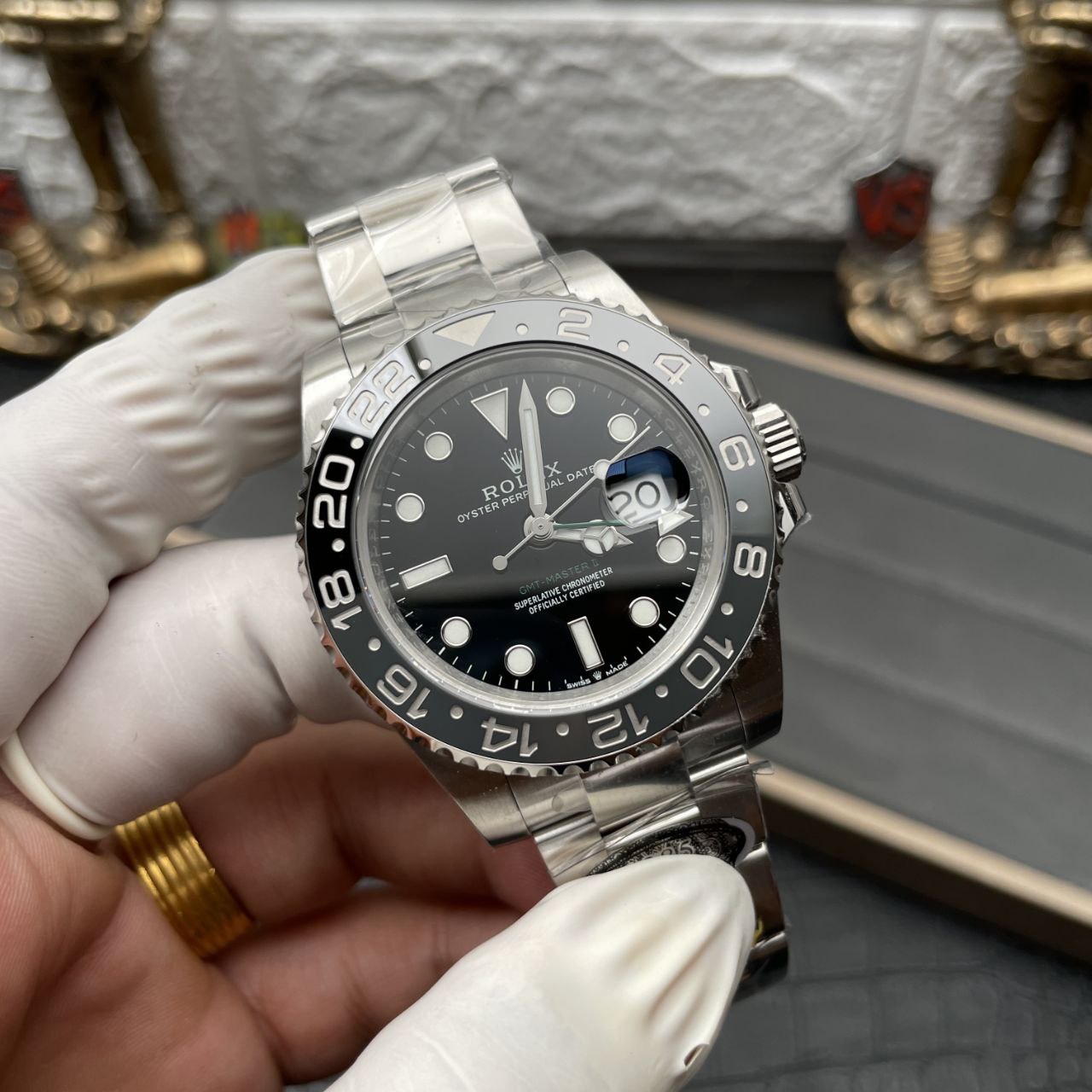 Rolex GMT Master II m126710 Bruce Wayne Batman 1:1 Best Edition Clean Factory Oyster Strap