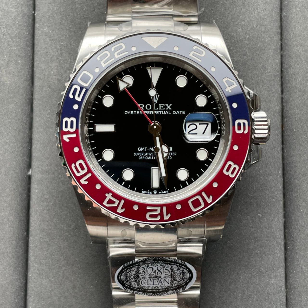 Rolex GMT Master II M126710BLRO-0001 avec bracelet Jubilee, meilleure édition de la Clean Factory V3S, Cercle Cola 2024.