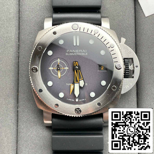 Panerai Submersible PAM1323 1:1 Best Edition VS Factory Gray Dial