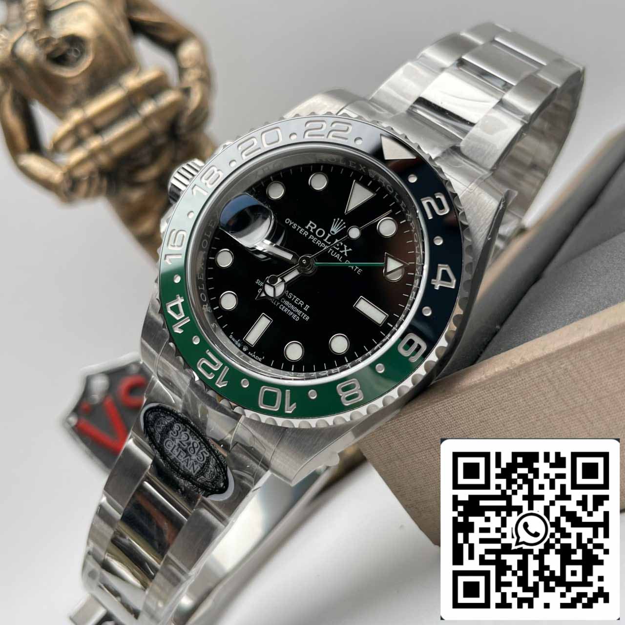 Rolex GMT Master II M126720VTNR-0001 Oyster Strap Clean Factory V3 Lunette en céramique