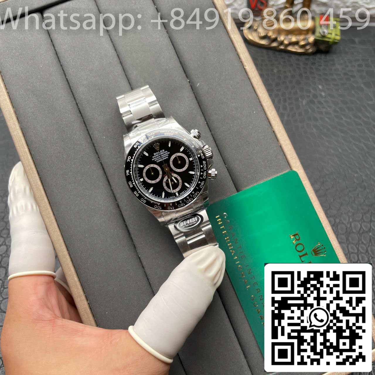 Rolex Cosmograph Daytona M126500ln-0002 Nouveau mouvement 4131 1:1 Meilleure édition BT Factory