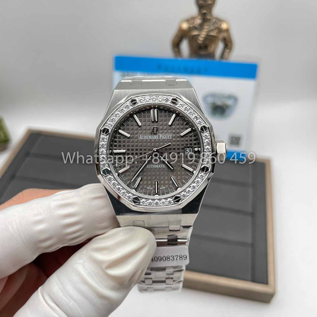 Audemars Piguet 15451ST.ZZ.1256ST.02 APS Factory Custom Moissanite Stone 1:1 Best Clone