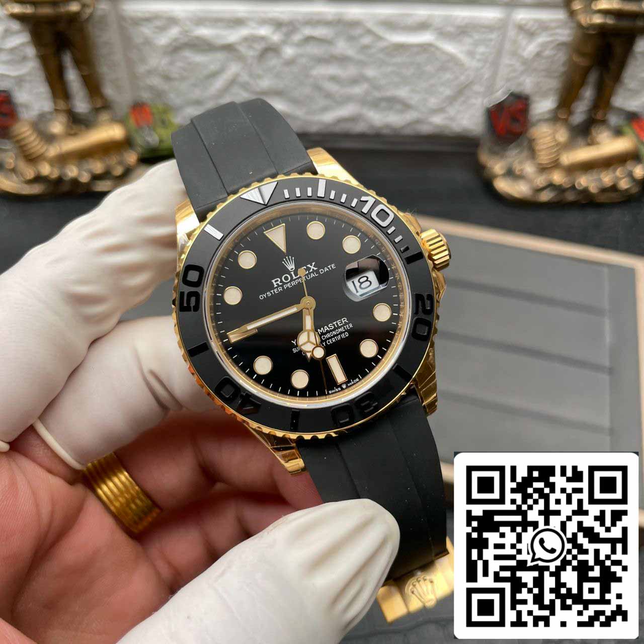 Rolex Yacht Master M226658-0001 1:1 Meilleure édition Clean Factory Or jaune