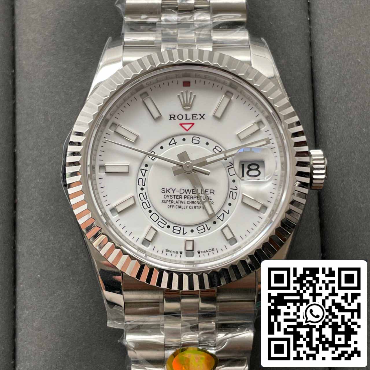 Rolex Sky Dweller M336934-0003 1:1 Meilleure édition ZF Factory Cadran blanc