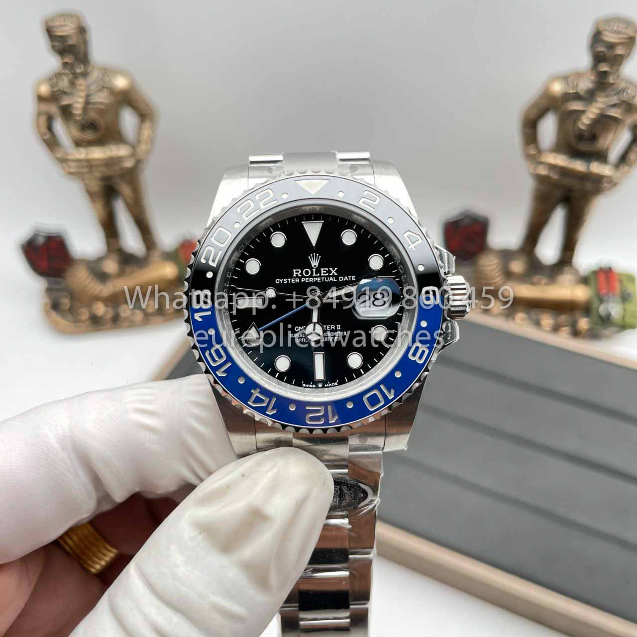 Rolex GMT Master II M126710blnr-0003 1:1 Meilleure édition Clean Factory V3 Lunette en céramique