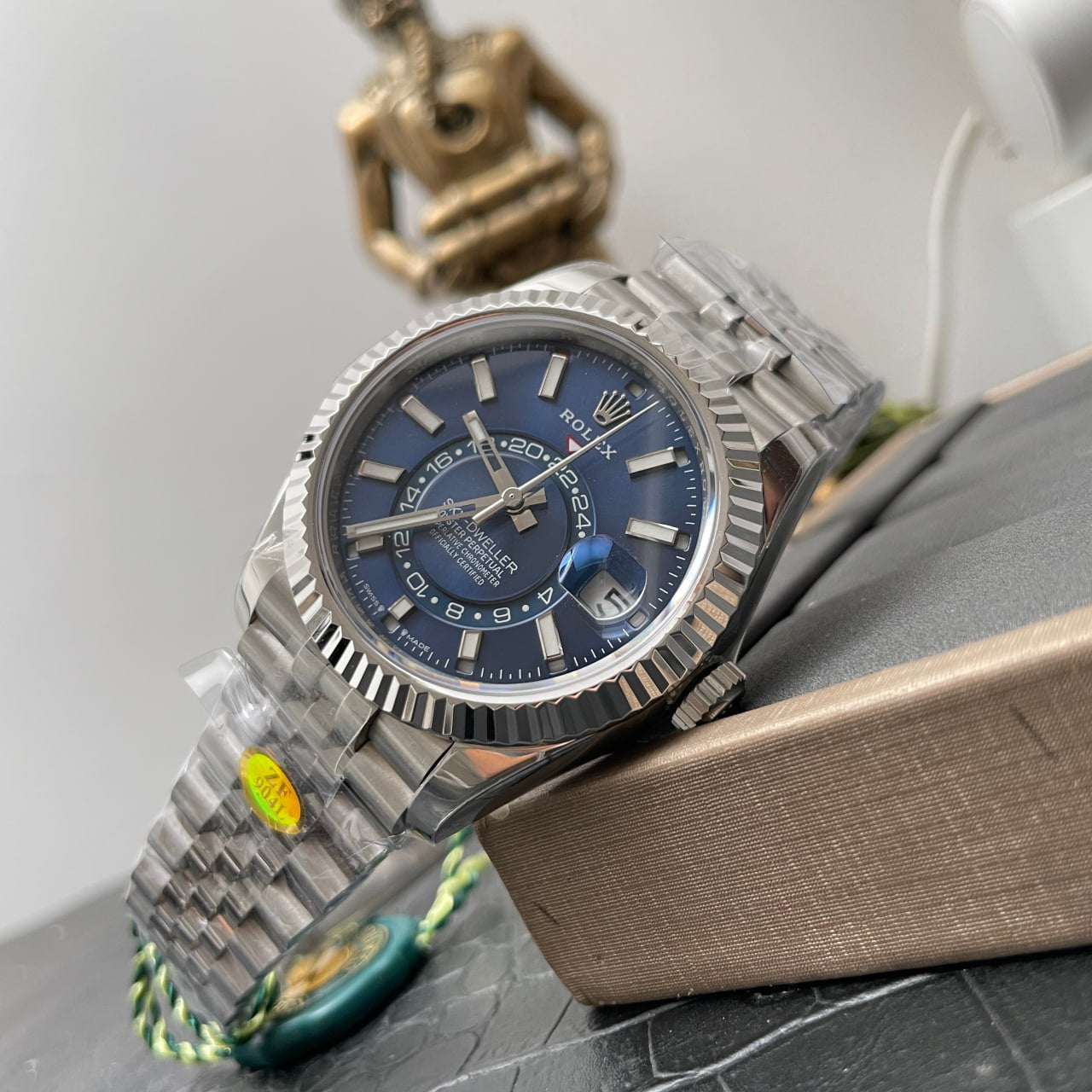 Rolex Sky Dweller M336934-0006 1:1 Meilleure édition ZF Factory Cadran bleu Nouvelle version 2024