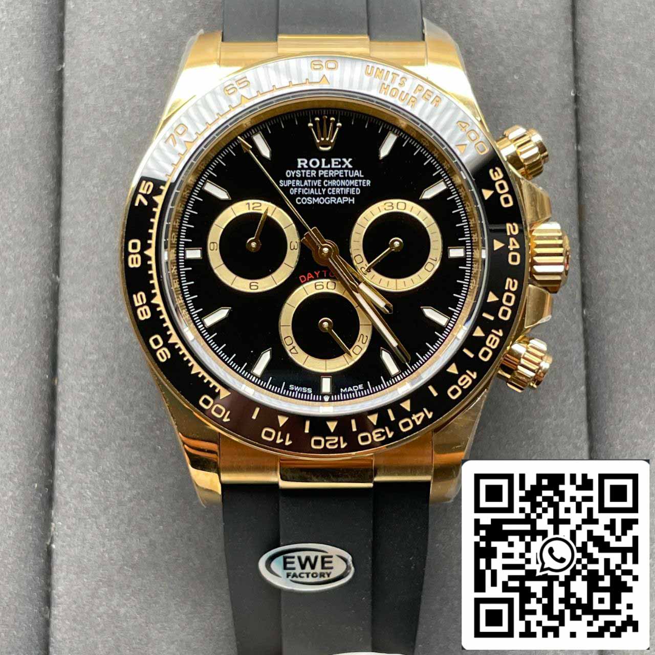 Rolex Cosmograph Daytona m126518ln-0008 1:1 Meilleure édition Mouvement EWE Factory 4131