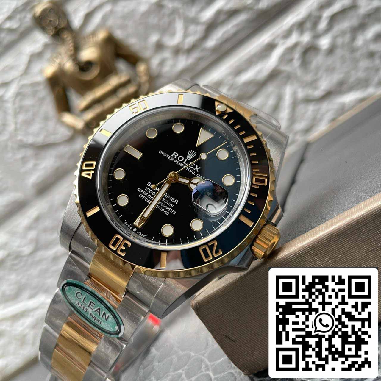 Rolex Submariner M126613LN-0002 41MM 1:1 Meilleure édition Clean Factory Cadran noir