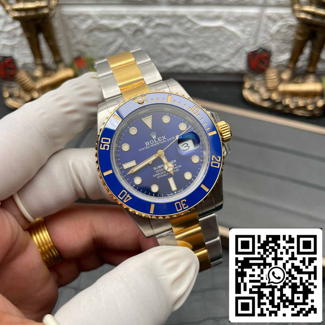 Rolex Submariner 116613LB-97203 40 mm mouvement 3135 VS cadran bleu d'usine